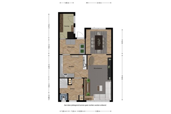 Floorplan - Dokter Broodmanstraat 41, 4511 EP Breskens